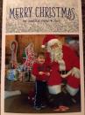 My grandson visited Santa Claus in Connecticut